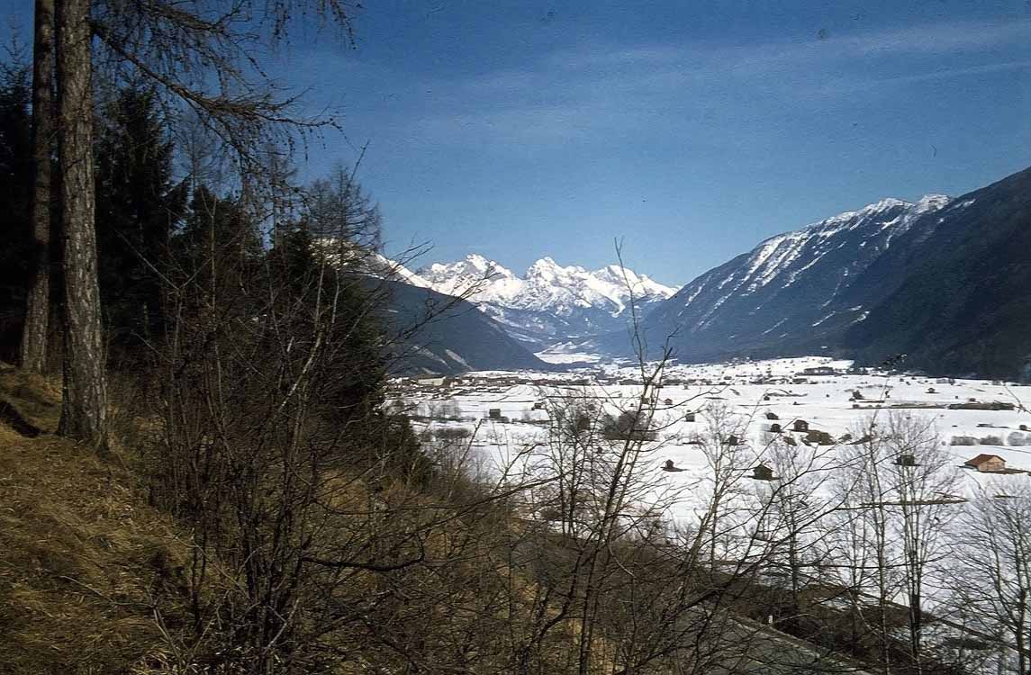 Albulapaß am 05.03.1978